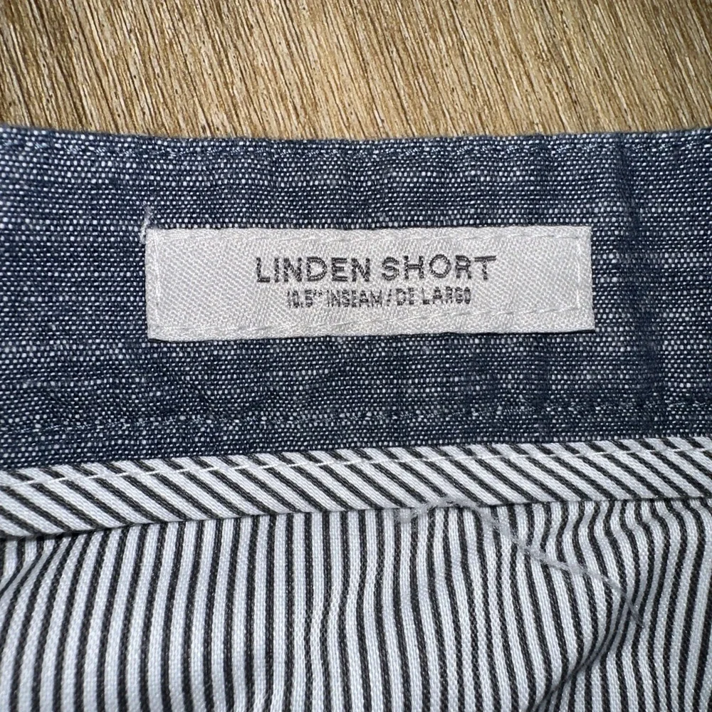 Goodfellow & Co Chino Linden Short Men's Size 40 Blue Slash Pocket‎ 10.5 Inseam